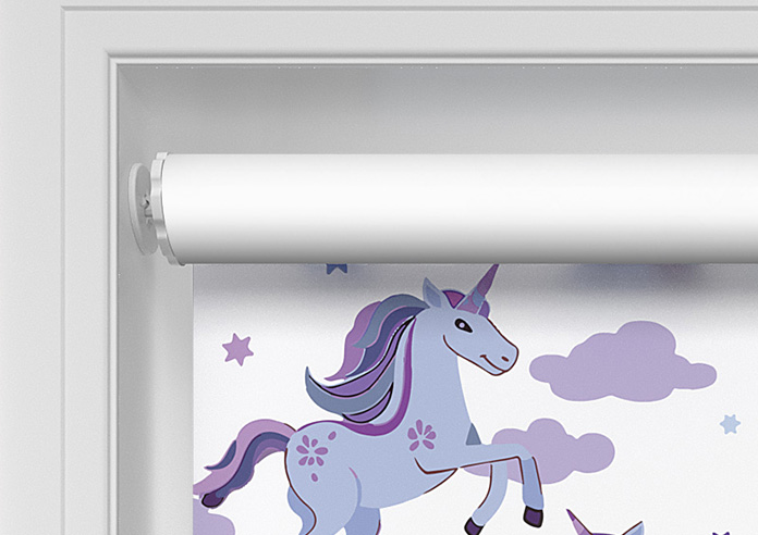 Unicorn Magic, Purple - Twist&Fit Roller Blind - Image 9